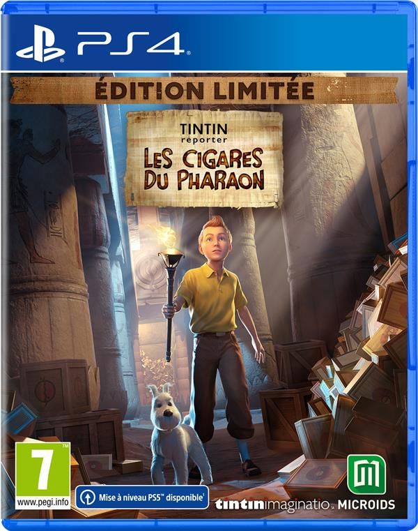 Tintin Reporter Les Cigares Du Pharaon Jeu Xbox Series X Edition Limitée - vue 3
