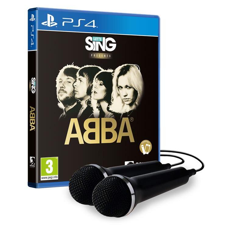 Pack Let's Sing Presents ABBA + 2 micros PS4 Pack Let's Sing Presents ABBA + 2 micros PS4