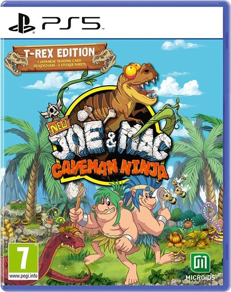 New Joe and Mac Caveman Ninja T Rex Edition Nintendo Switch - vue 7