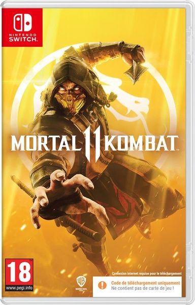 Mortal Kombat 11 Code In A Box Switch