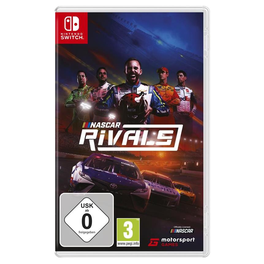 Nascar Rivals Nintendo Switch Jeu de course Multijoueur en ligne Mode Carrière - vue 2