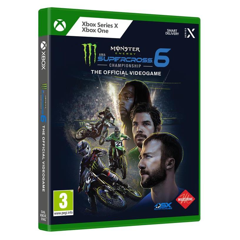 Monster Energy Supercross 6 : The Official Videogame Xbox Serie S/X
