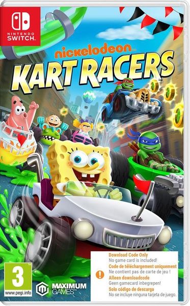 Nickelodeon : Kart Racers Code In A Box Switch