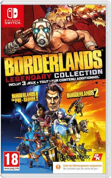 Borderlands Legendary Collection Code in a Box SWITCH - vue 2