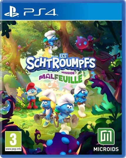 LES SCHTROUMPFS : Mission Malfeuille Schtroumpfissime Édition Jeu PS4 Neuf