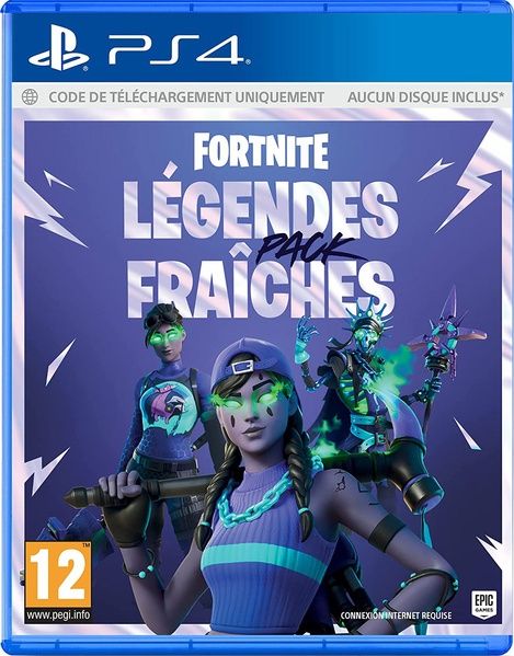 Fortnite : Pack Légendes Fraîches Ps4