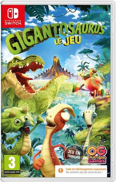 Gigantosaurus : The Game Code De Téléchargement Uniquement Switch