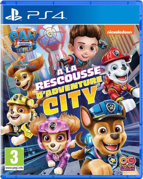 Pat' Patrouille Le Film : A La Rescousse D'aventure City PS4
