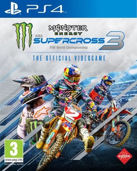 Monster Supercross Energy 3 : The Official Videogame PS4
