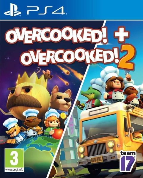 Overcooked + Overcooked 2 PS4