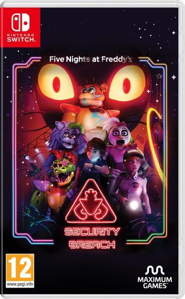 Five Nights at Freddy' Security Breach Jeu Nintendo Switch Action Steel Wool Studios Cartouche - vue 5
