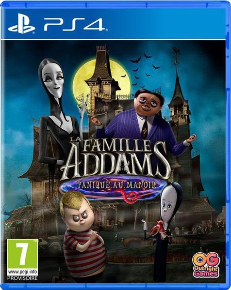 La Famille Addams : Panique au Manoir Jeu PS4 - vue 2