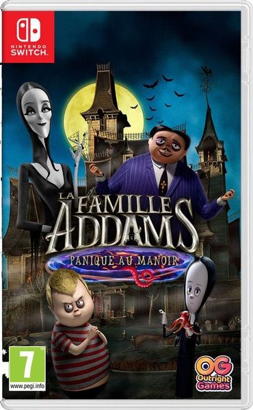 La Famille Addams : Panique au Manoir Jeu Switch - vue 2