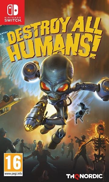 Destroy All Humans Remake Switch