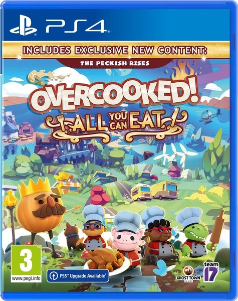 Overcooked! All You Can Eat 1 + 2 + Dlc Remasterisés Ps4