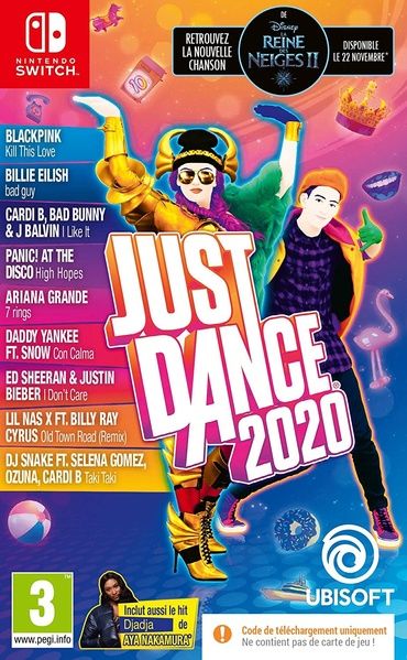 Just Dance 2020 : Code De Téléchargement Uniquement Switch Just Dance 2020 : Code De Téléchargement Uniquement Switch