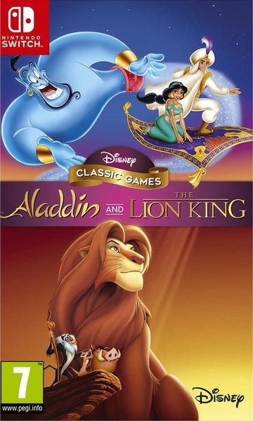 Aladdin et le Roi Lion Disney Classic Games SWITCH Neuf - vue 3