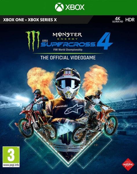 Monster Energy Supercross 4 The official videogame Xbox Series X - vue 3