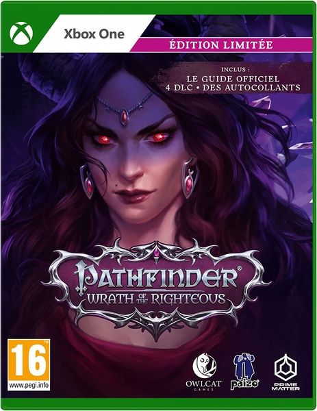 Pathfinder : Wrath Of The Righteous Édition Limitée Xbox One