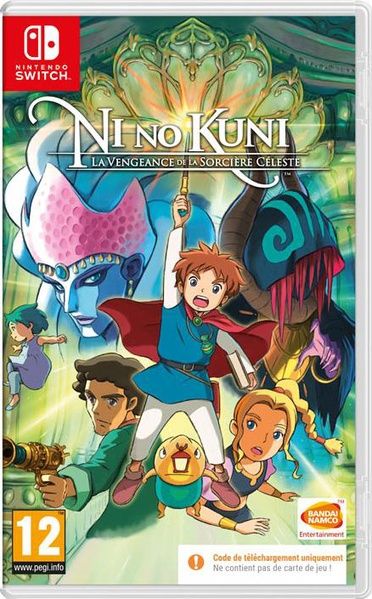 Ni NO KUNI : La vengeance de la sorcière céleste Jeu Switch Code dans la boite - vue 2