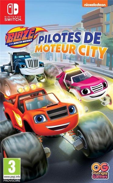 Blaze et les Monster Machines Pilotes de Moteur City SWITCH