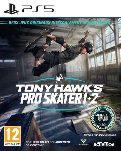Tony Hawks Pro Skater 1 + 2 Jeu PS5 - vue 2