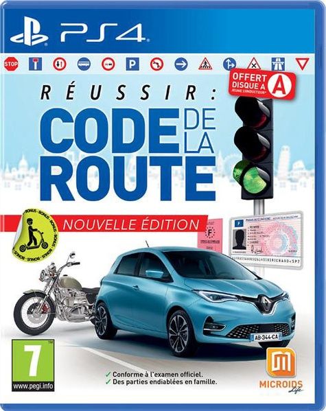 Réussir : Code De La Route - Nouvelle Édition PS4 Réussir : Code De La Route - Nouvelle Édition PS4