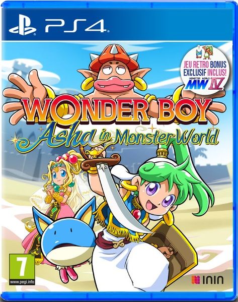 Wonder Boy Asha In Monster World PS4