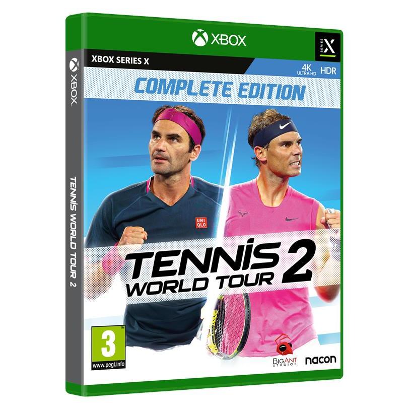 Jeu vidéo Tennis World Tour 2 PS4 Sport 48 joueurs 5 tournois officiels - vue 2