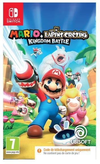 Mario + The Lapins Crétins Kingdom Battle Code In Box Nintendo Switch - vue 6