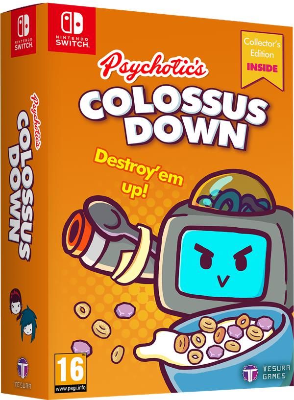 Colossus Down : Destroy 'em Up Collector Edition Switch