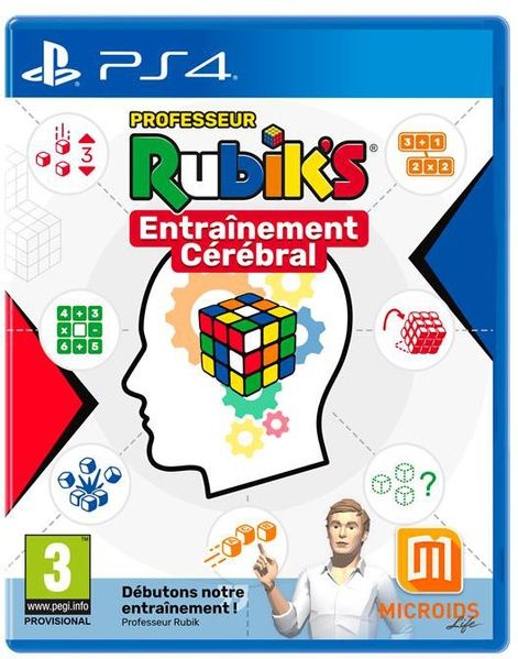Entraînement Cérébral du Professeur Rubik PS4 Neuf - vue 4