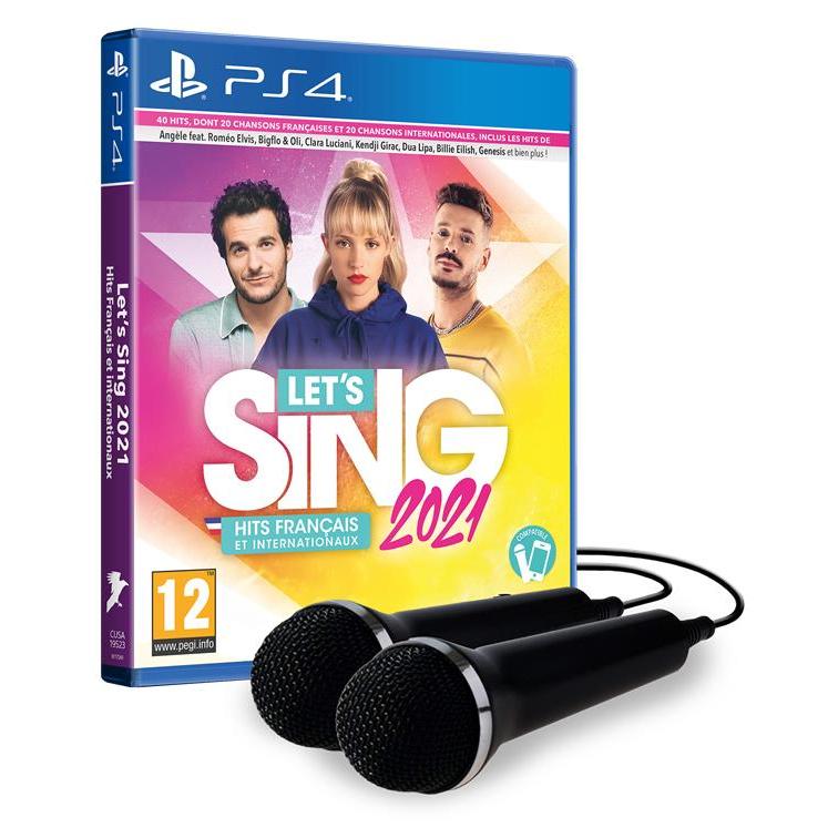 Lets Sing 2021 Hits français et internationaux + 2 Micros Jeu Switch
