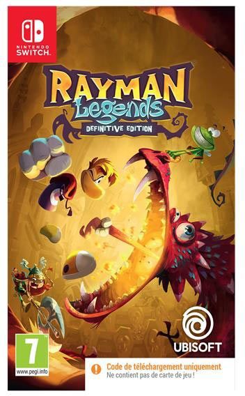 Rayman legends Switch (code De Téléchargement)
