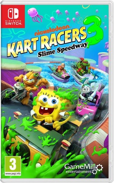 Nickelodeon Kart Racers 3 Slime Speedway 3 Nintendo SWITCH Neuf - vue 4