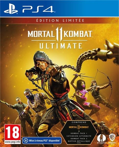 Mortal Kombat 11 : Ultimate Édition Limitée Ps4