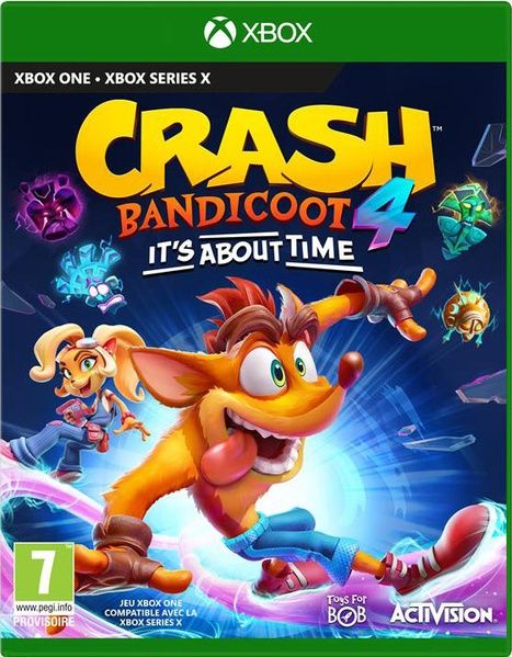 Crash Bandicoot 4 : It' About Time Jeu Xbox One et Xbox Series X - vue 2