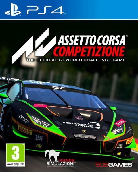 Assetto Corsa Competizione Jeu PS4
