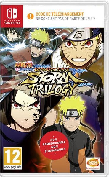 Naruto Ultimate Ninja Storm Trilogy Jeu Nintendo Switch Code in a box