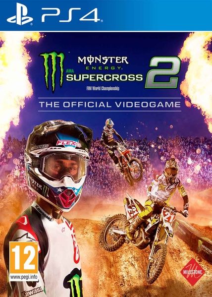 Monster Supercross Energy 2 : The Official Videogame Ps4