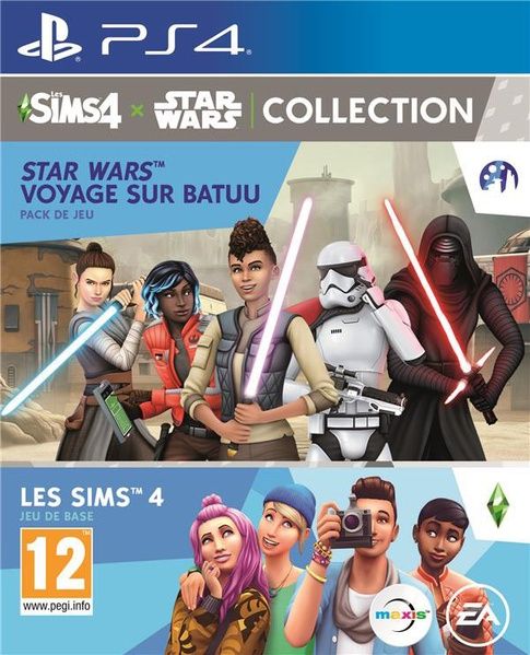 SIMS 4 Jeu PS4 + Star Wars Voyage sur Batuu Extension PS4 - vue 2
