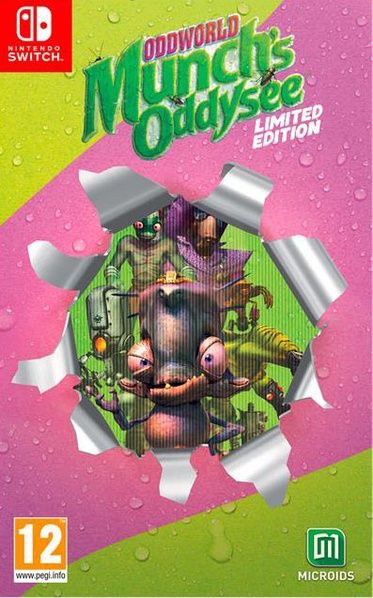 Oddworld Munch’ Oddysee Jeu Switch - vue 3