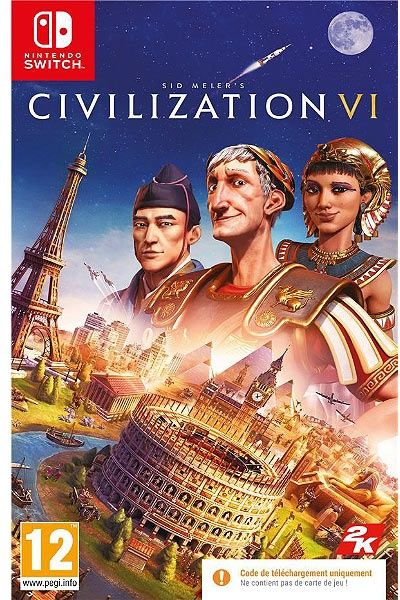 Civilization VI Code in a Box SWITCH - vue 2