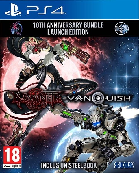 Bayonetta & Vanquish 10th anniversary : Bundle Launch Edition Jeu PS4 - vue 2