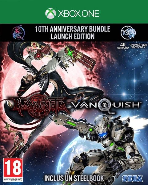 Bayonetta + Vanquish 10th Anniversay Bundle Launch Edition Xbox One