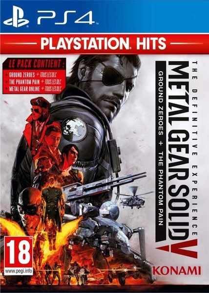 MGS the definitive experience Edition Playstation Hits PS4 MGS the definitive experience Edition Playstation Hits PS4