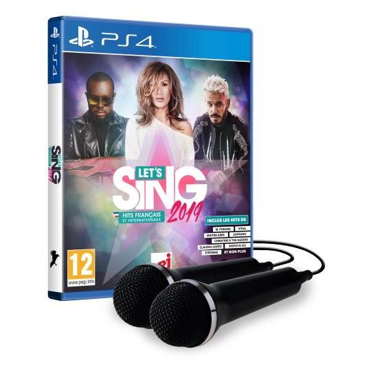 Let' Sing 2019 : Hits Français Et Internationaux + 2 Microphones Ps4 - vue 3