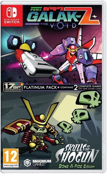 Galak Z The Void & Skulls Of The Shogun Bonafide Edition Platinum Pack Switch