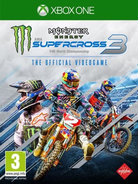Monster Supercross Energy 3 : The Official Videogame Switch
