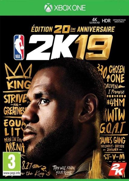 Nba 2k19 : Edition 20ème Anniversaire Xbox One